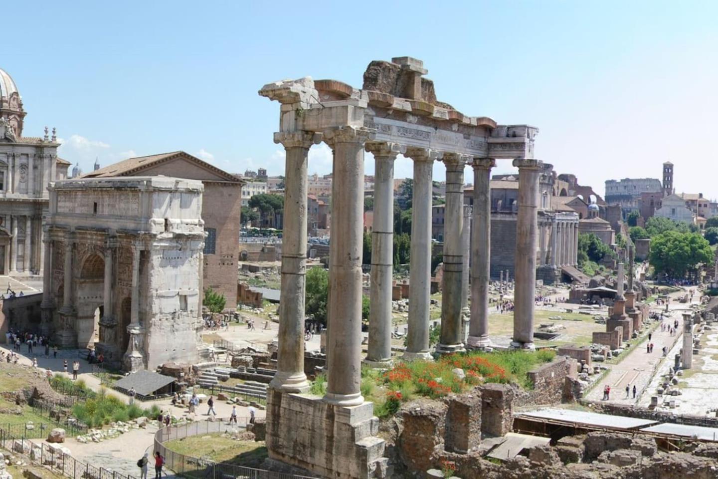 Lovely Studio Near Colosseum Rome Luaran gambar